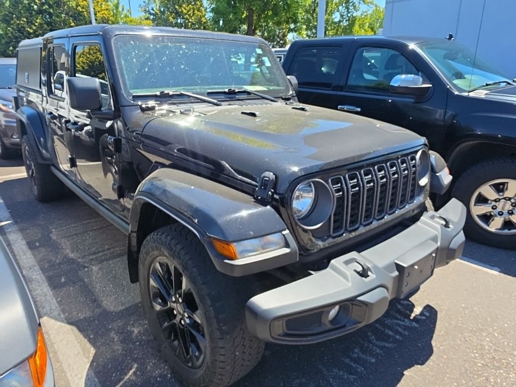 Certified Used 2024 Black Clearcoat Jeep Sport image 1