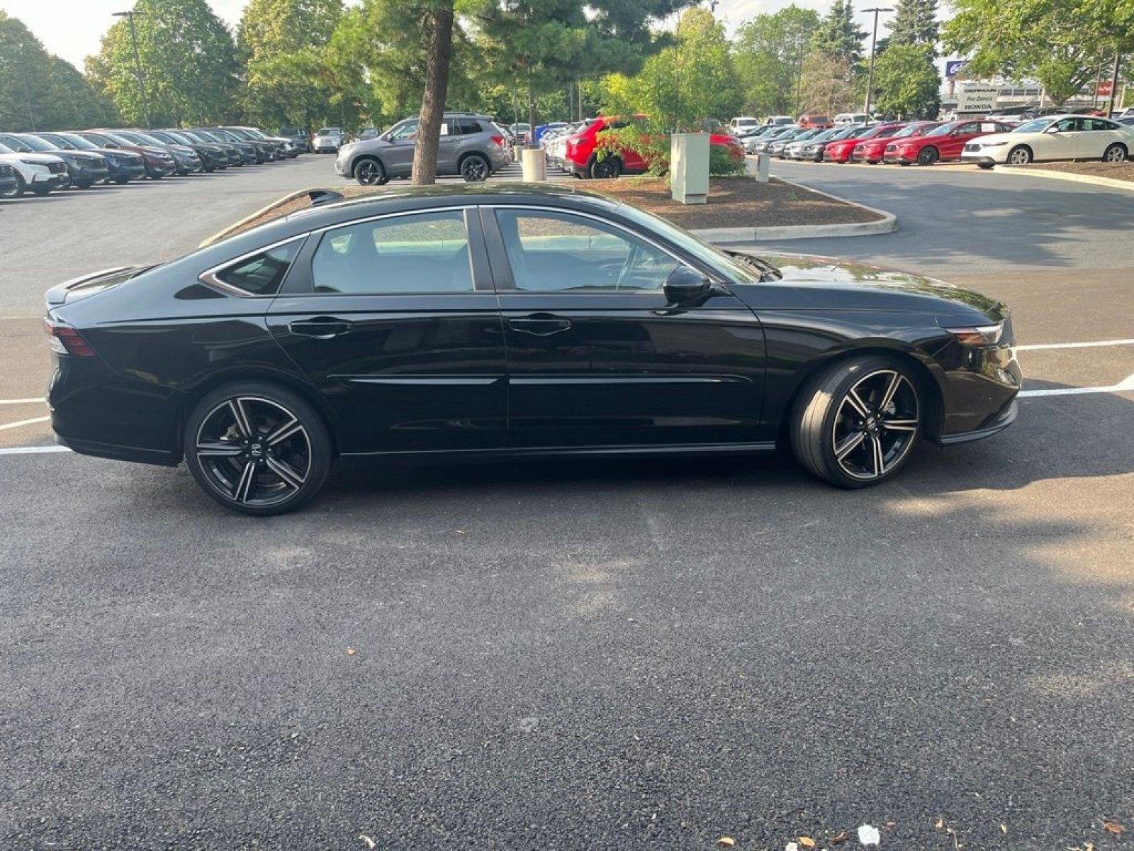 Certified Used 2023 Crystal Black Pearl Honda Sport image 8