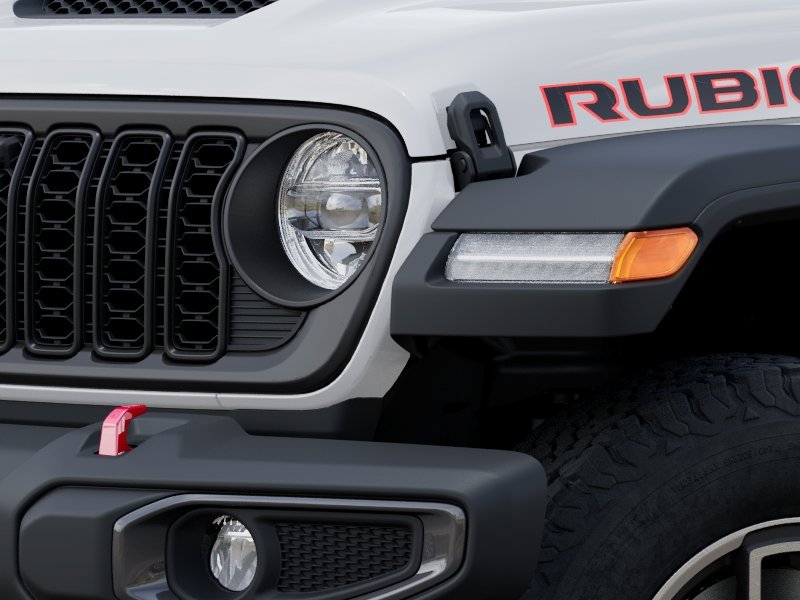 New 2026 Bright White Clear-Coat Exterior Paint Jeep Rubicon image 6