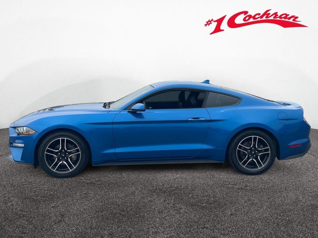 Used 2021 Velocity Blue Metallic Ford EcoBoost Premium image 21