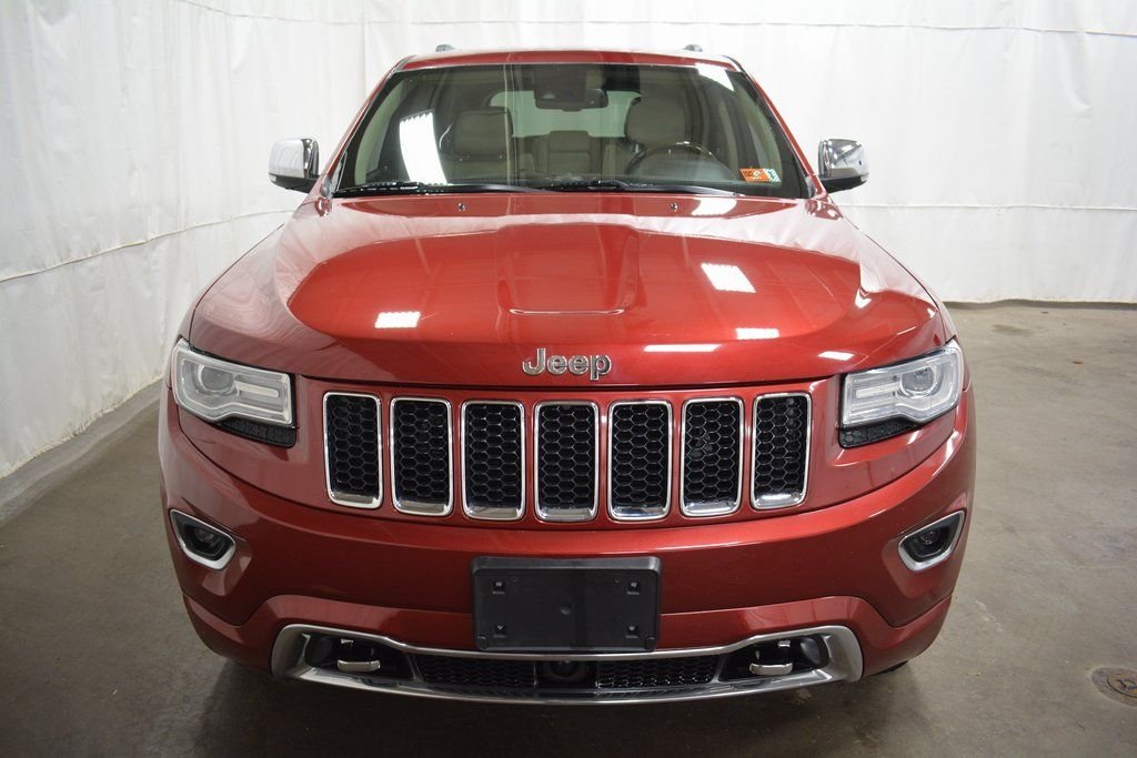 Used 2014 Jeep Grand Cherokee Overland with VIN 1C4RJECG3EC197522 for sale in Wellsburg, WV