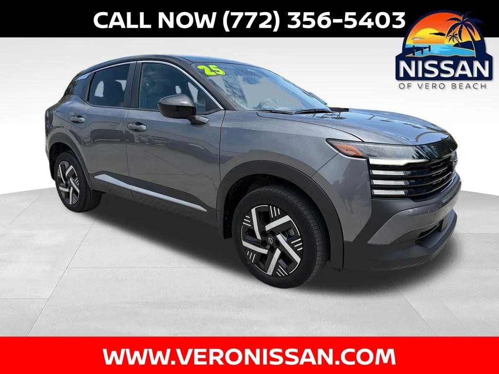 Certified Used 2025 Gray Nissan SV image 1