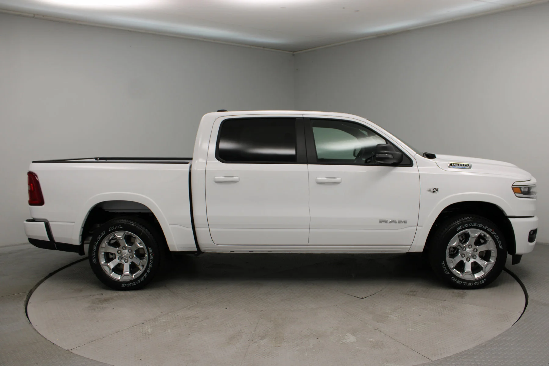 New 2026 Bright White Clear-Coat Exterior Paint RAM Big Horn 4x4 Crew Cab 5