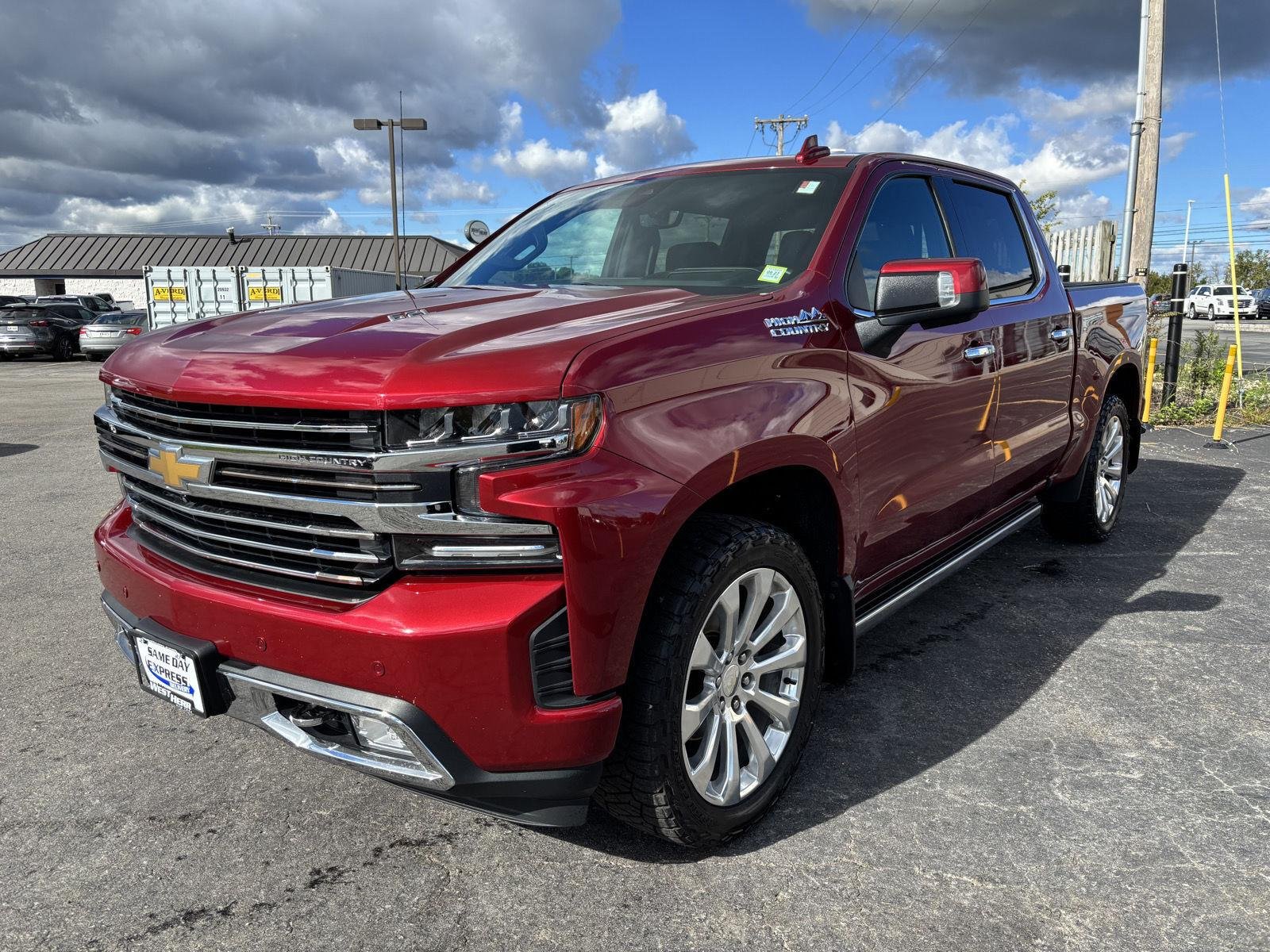 Used 2019 Cajun Red Tintcoat Chevrolet High Country image 3