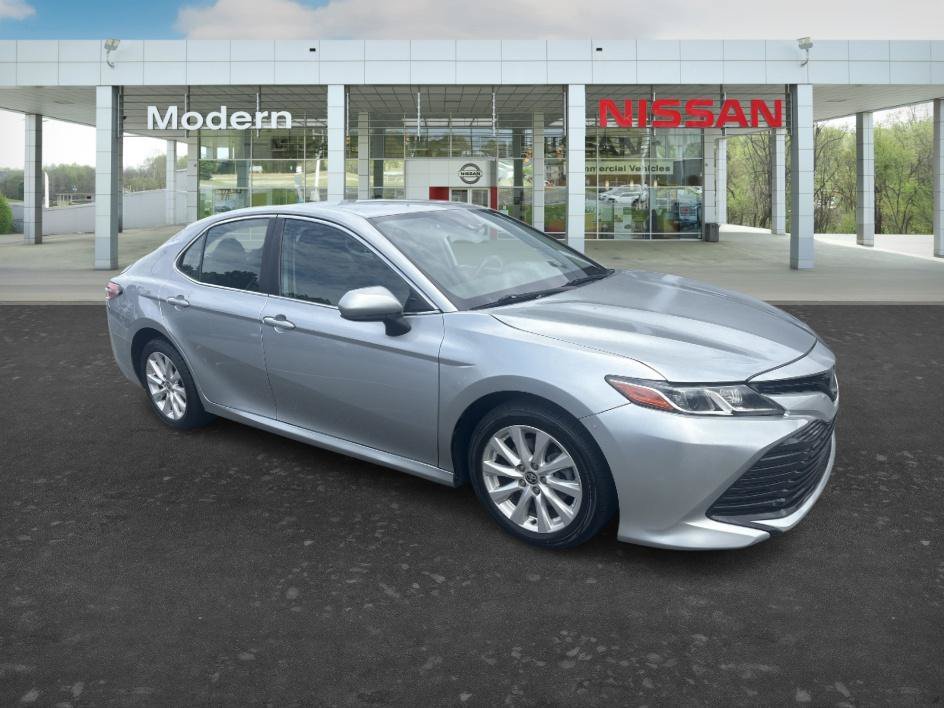 Used 2020 Celestial Silver Metallic Toyota LE image 7