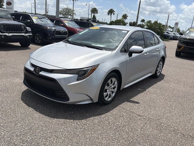 Certified Used 2024 Silver Toyota LE image 8