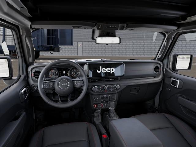 New 2026 Bright White Clear-Coat Exterior Paint Jeep Rubicon image 8