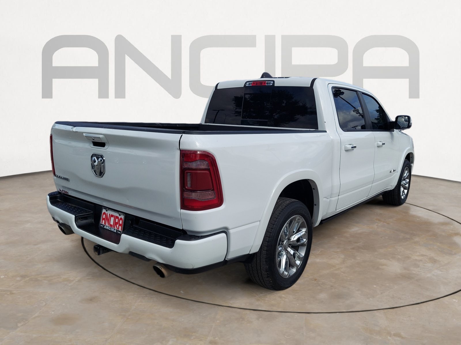 Used 2022 Bright White Clearcoat Ram Laramie image 10