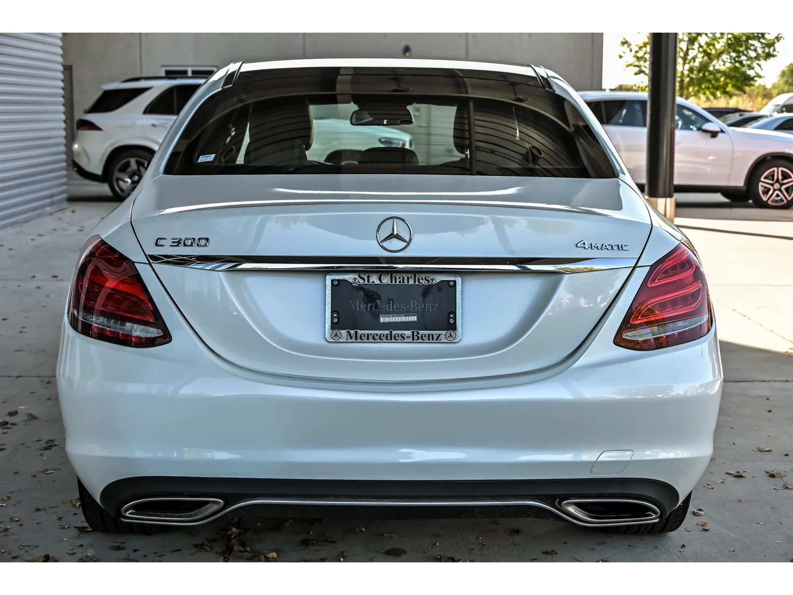 Used 2018 White Mercedes-Benz C 300 4MATIC® image 7