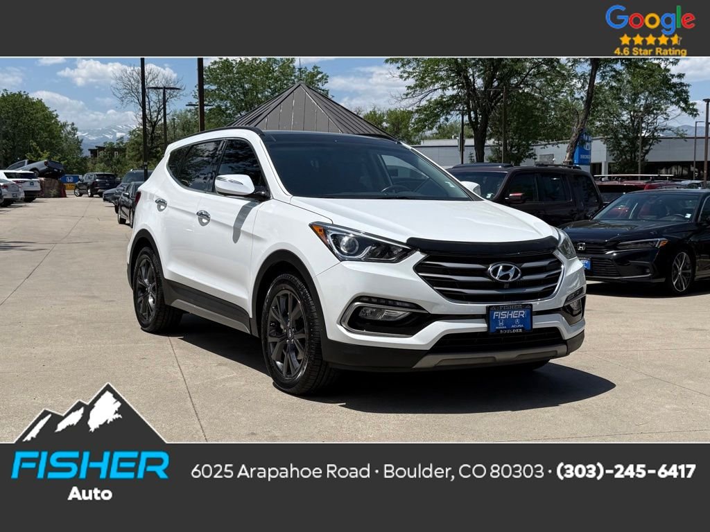 Used 2017 Frost White Hyundai 2.0T Ultimate image 1
