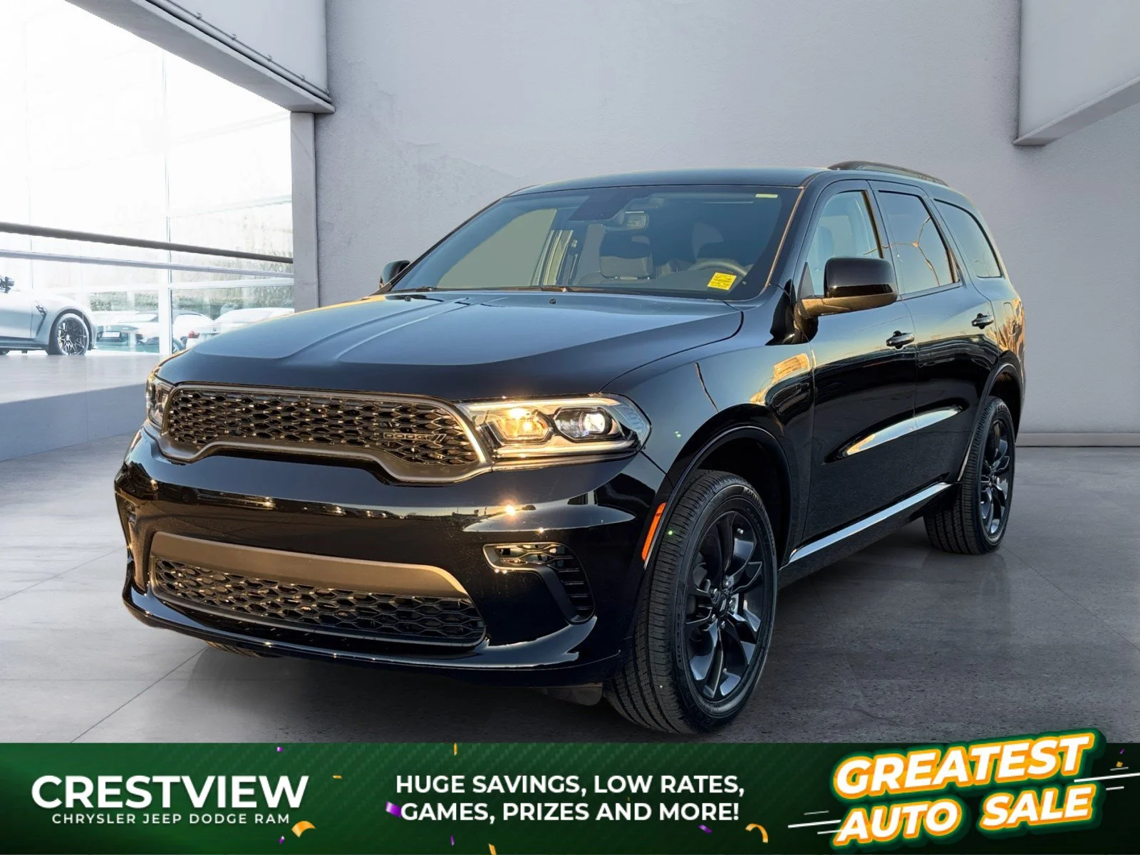 New 2027 PITCH BLACK Dodge GT image 1