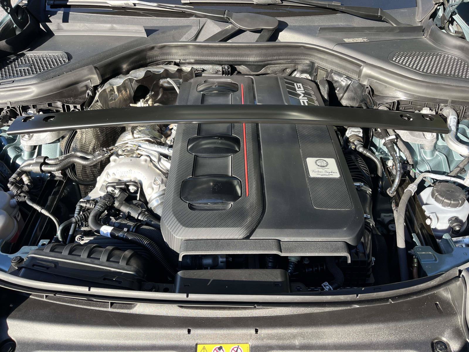 Certified Used 2025 Verde Silver Metallic Mercedes-Benz AMG® GLC 63 S E Performance 4MATIC® Coupe image 58