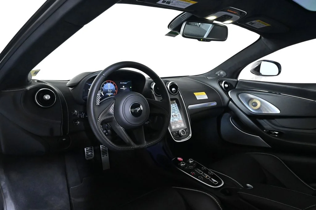 Used 2023 Silica White McLaren TechLux image 9