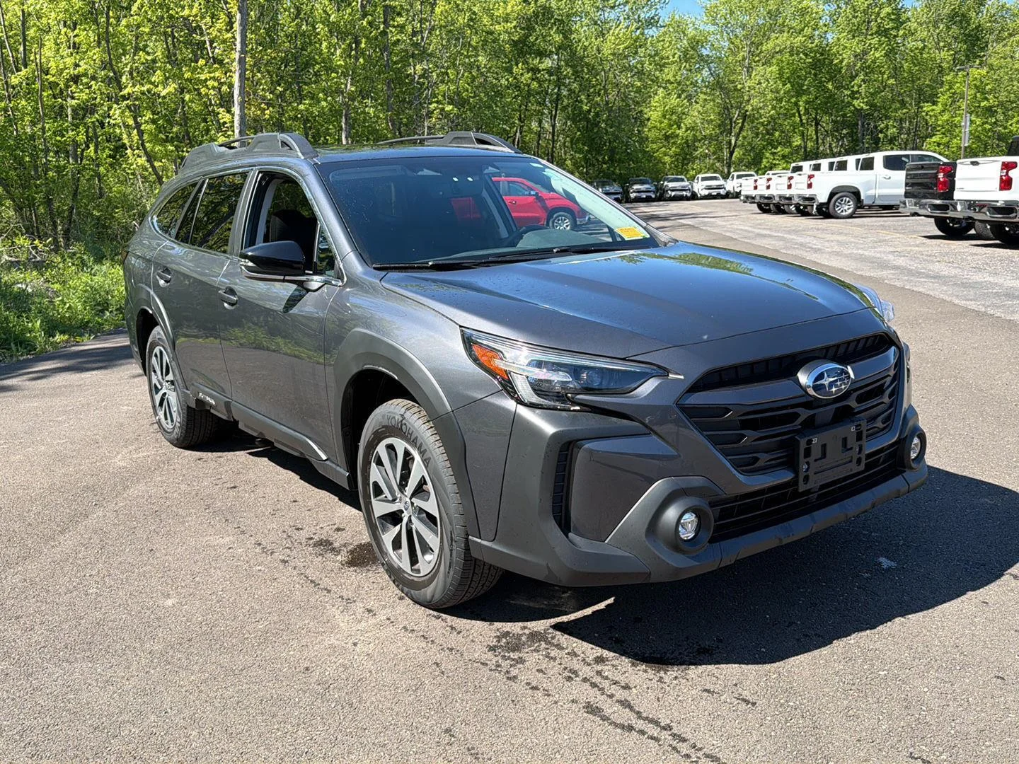 Used 2024 Magnetite Gray Metallic Subaru Premium image 8
