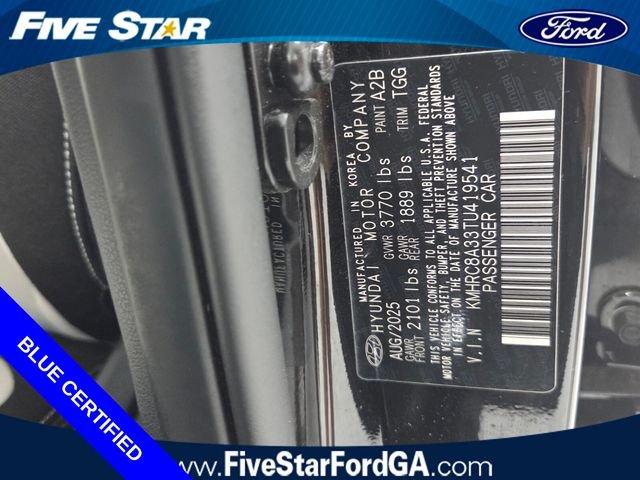 Used 2026 Black Hyundai SEL image 18