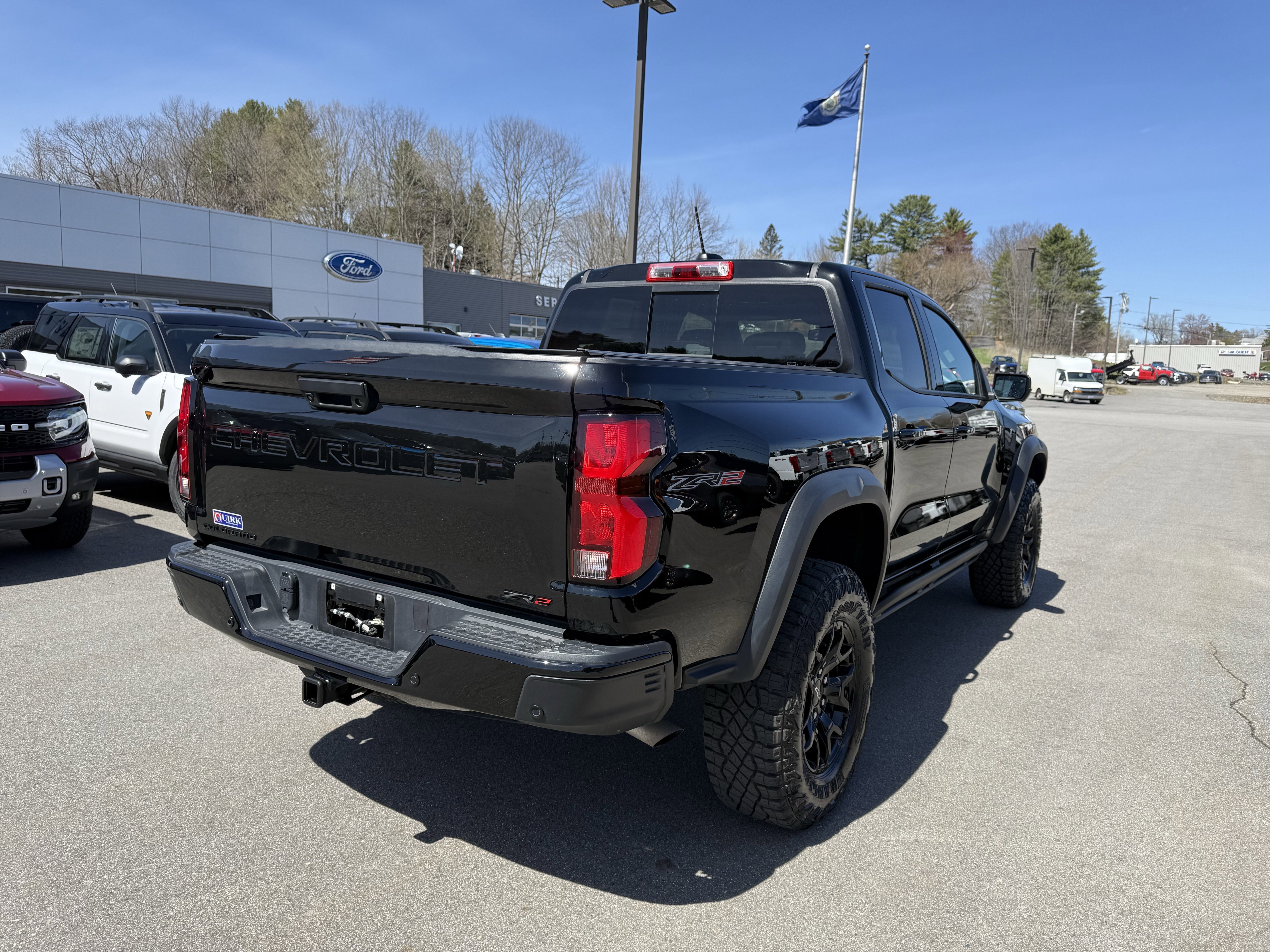 Used 2025 Black Chevrolet 4WD ZR2 image 6