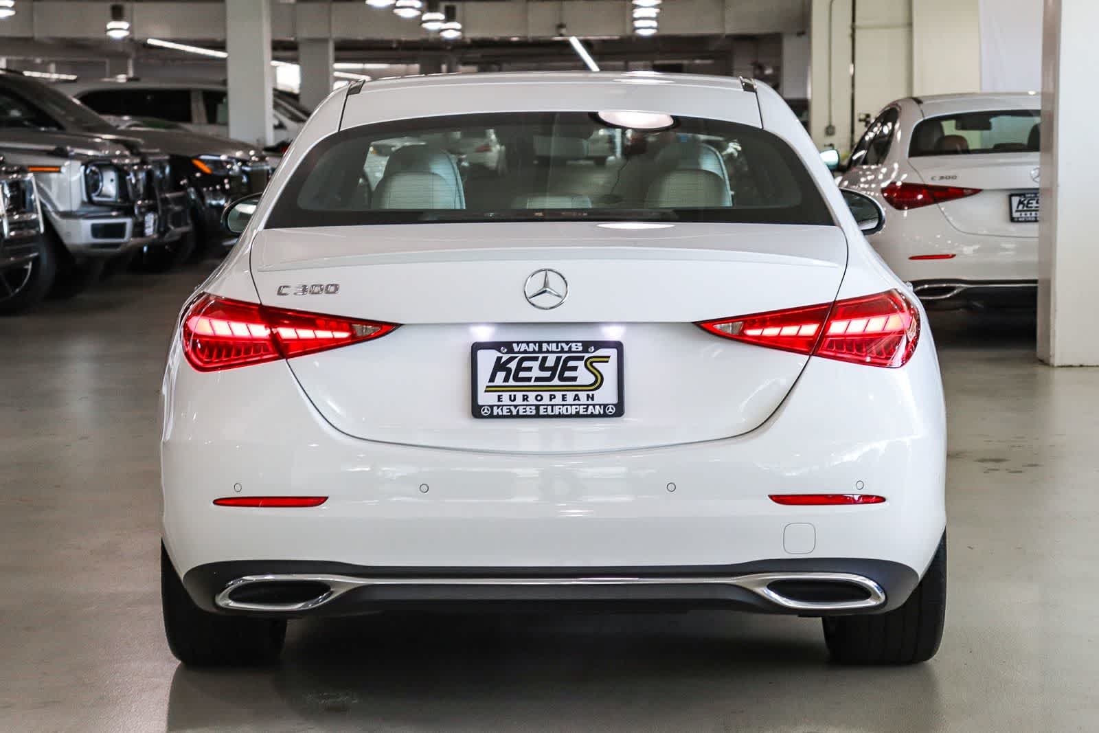 Certified Used 2023 Polar White Mercedes-Benz C 300 image 3