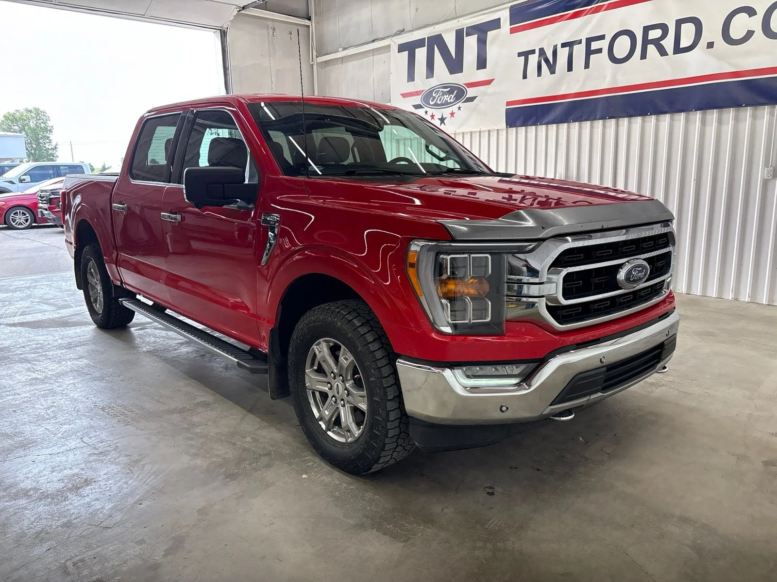 Used 2021 Ford F-150 XLT with VIN 1FTFW1E55MKD98934 for sale in Red Oak, IA