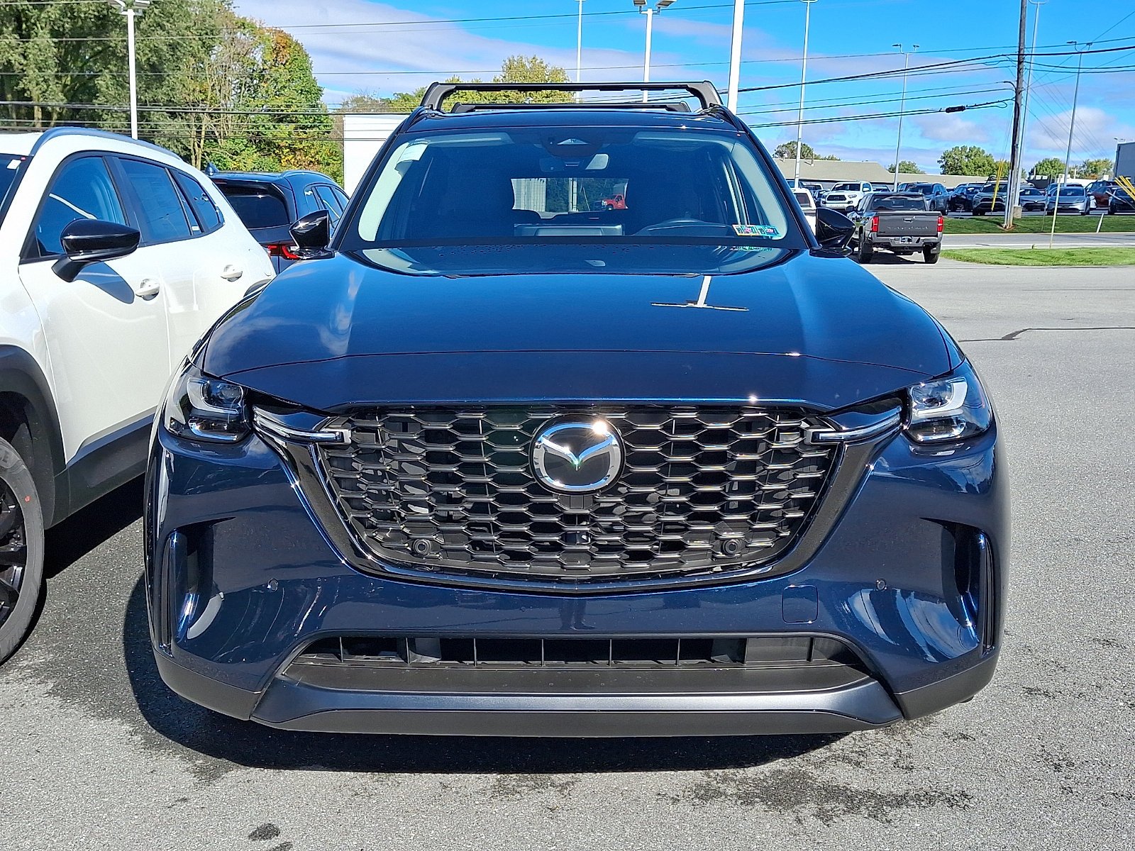 New 2026 Deep Crystal Blue Mica Mazda Premium Sport image 2