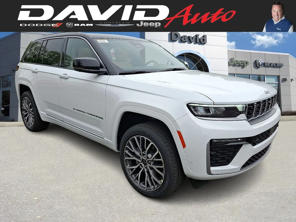 New 2026 Bright White Clear-Coat Exterior Paint Jeep Summit image 1