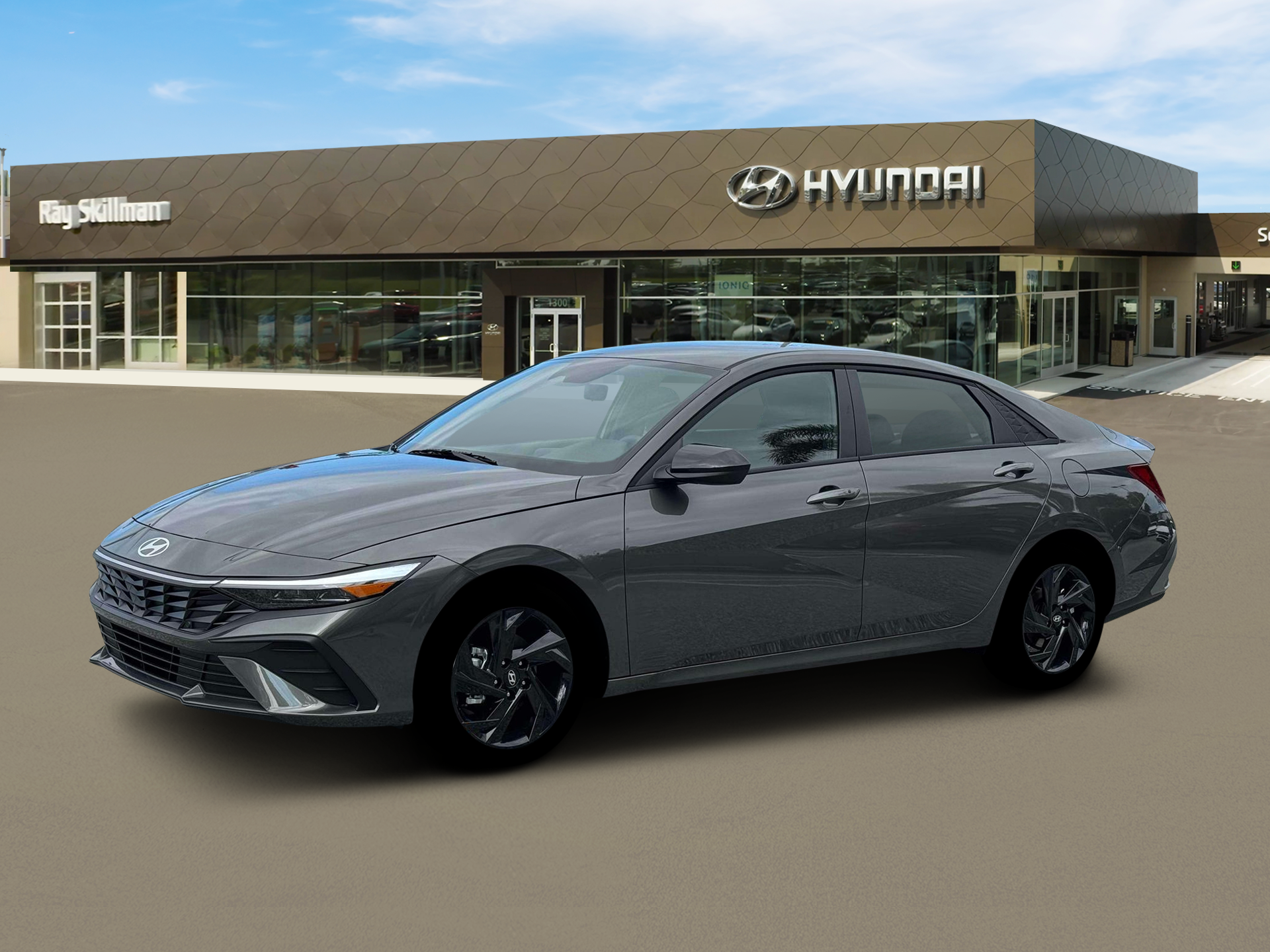 New 2026 Amazon Gray Hyundai SEL Sport image 3