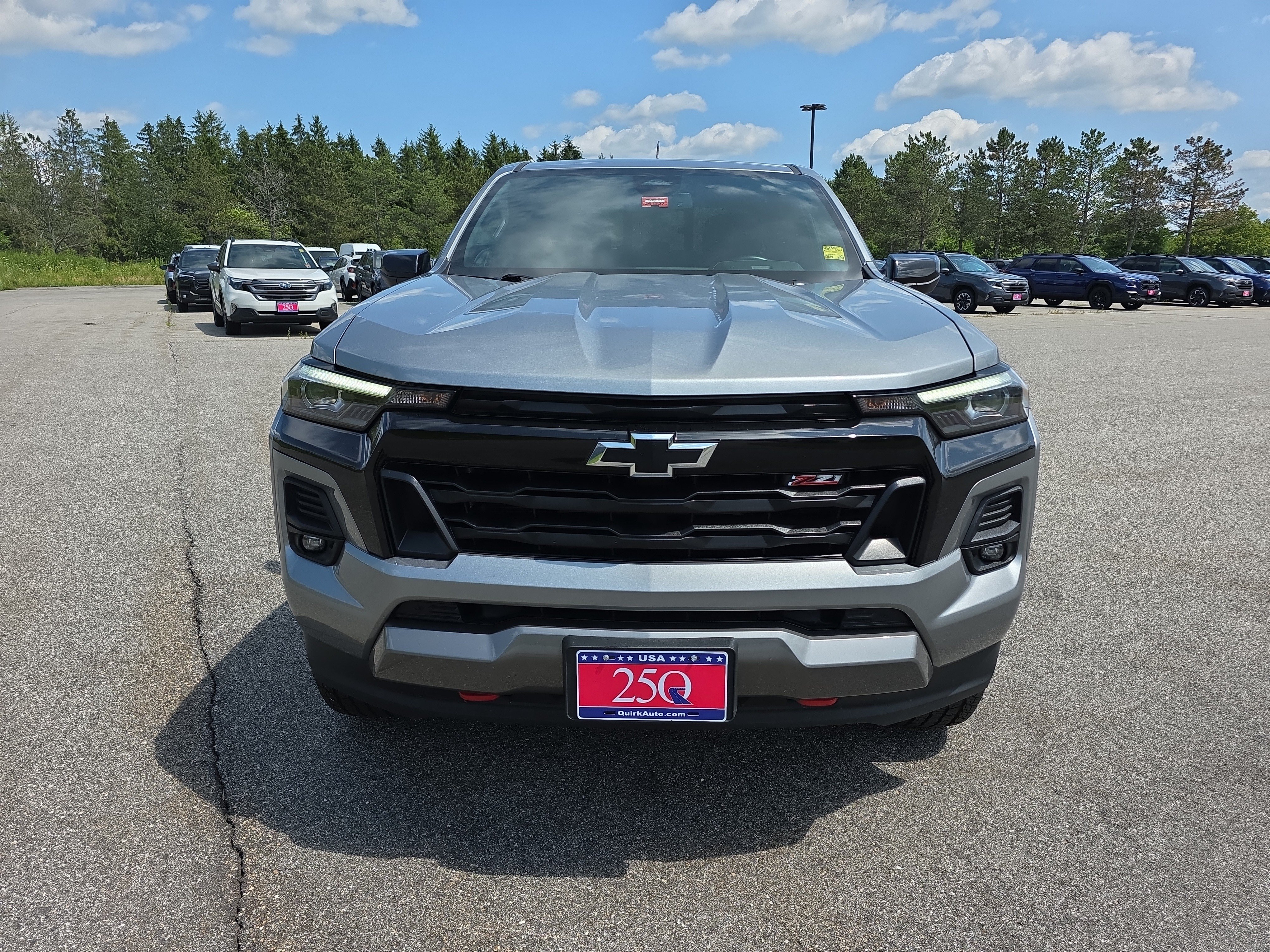 Used 2024 Sterling Gray Metallic Chevrolet 4WD Z71 image 8