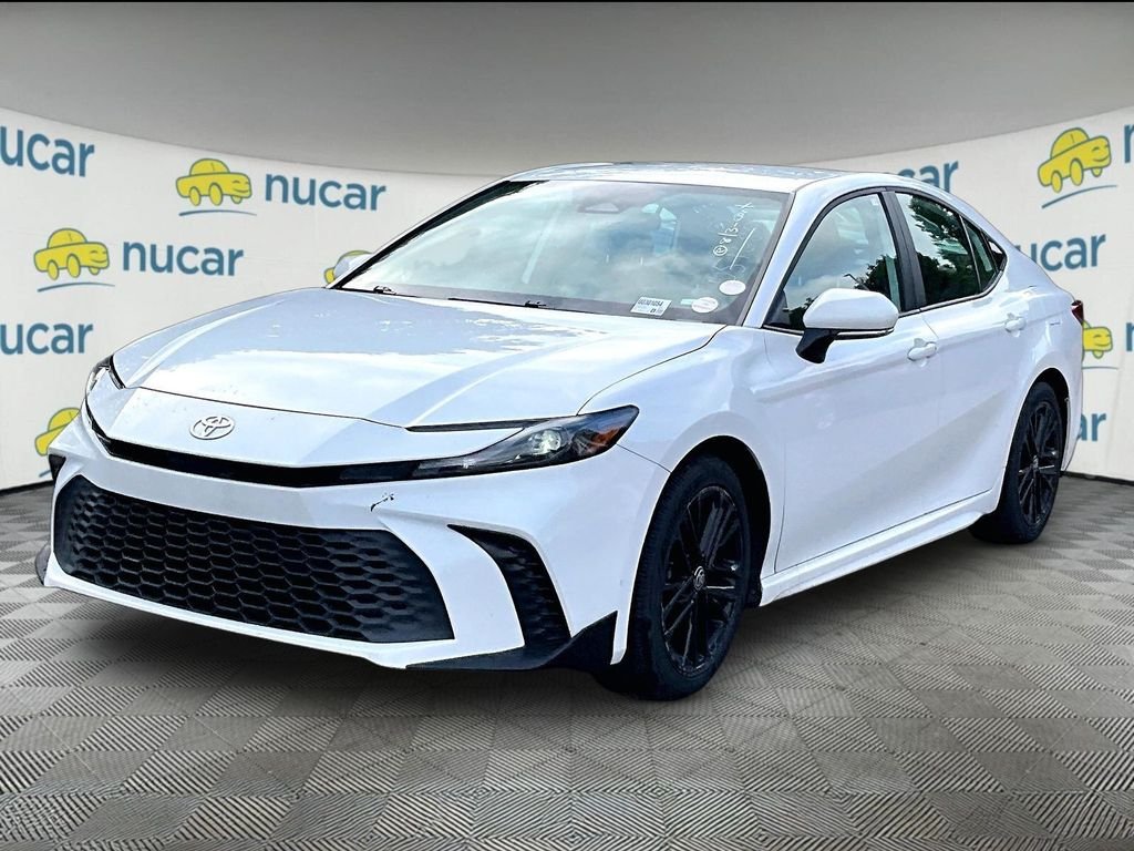 Used 2025 White Toyota SE image 3