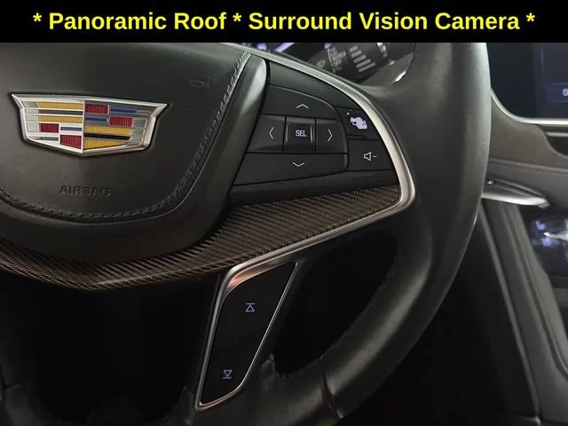 Used 2018 DARK GRANITE METALLIC Cadillac Platinum AWD image 13