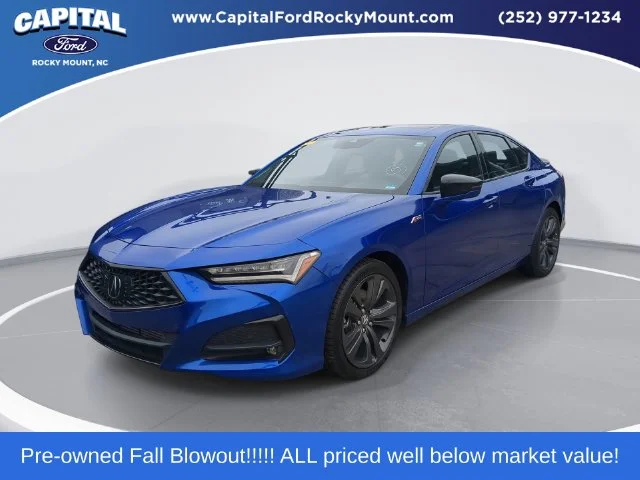 Used 2023 Blue Acura A-Spec Package image 1