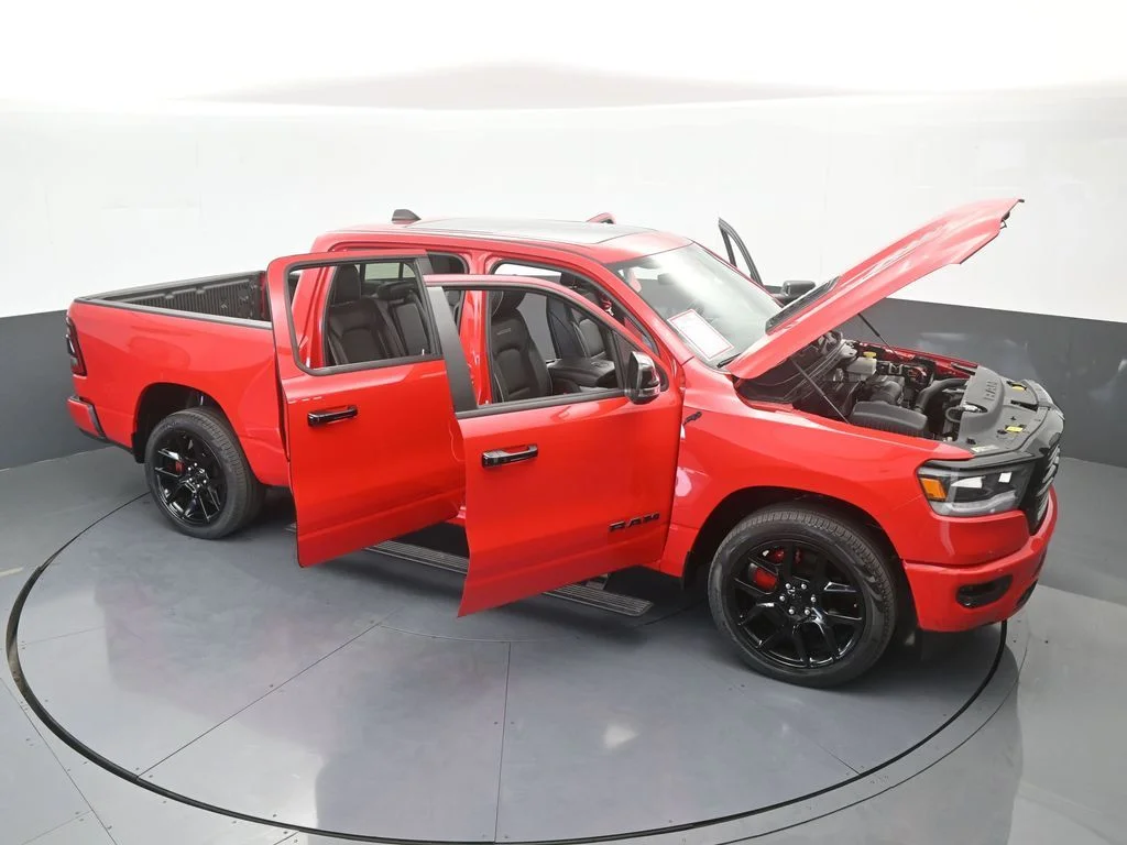 Used 2023 Flame Red Clearcoat Ram Laramie image 79