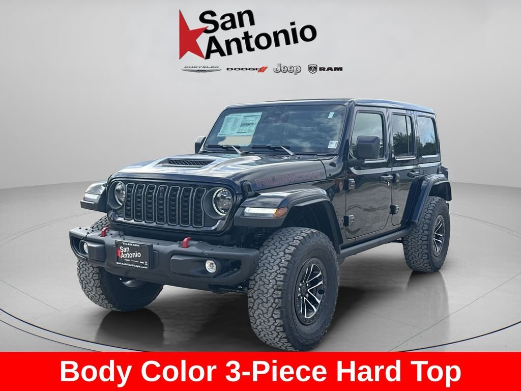 New 2026 Black Clear-Coat Exterior Paint Jeep Rubicon X image 7