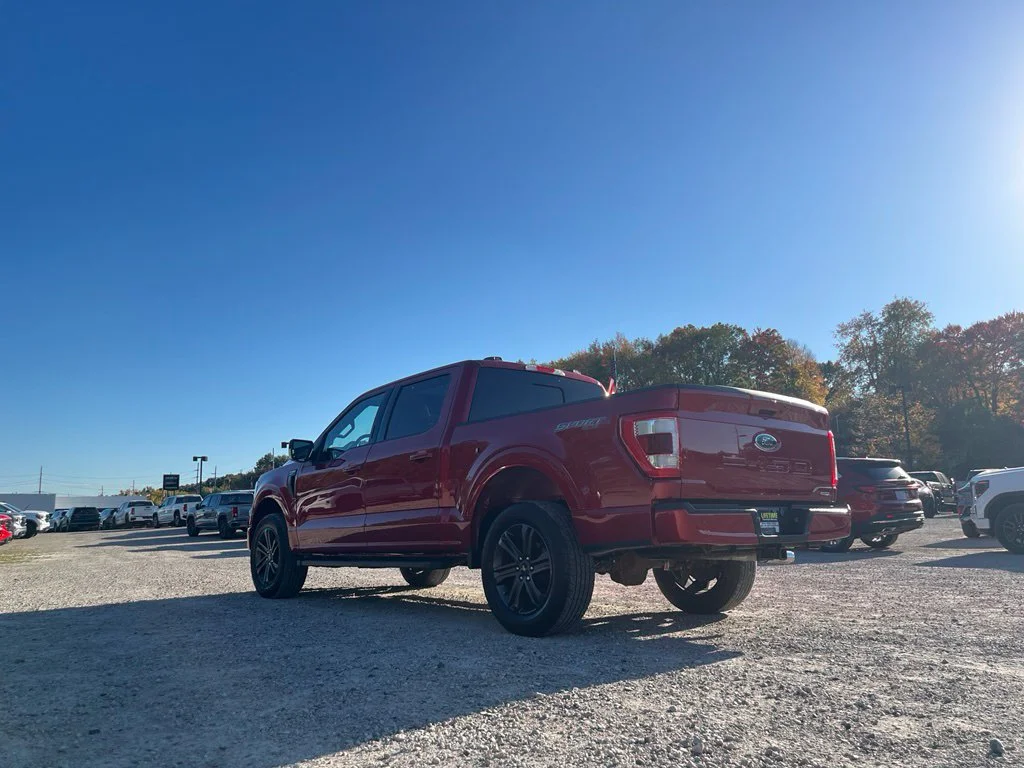 Used 2023 Red Metallic Ford Lariat image 10