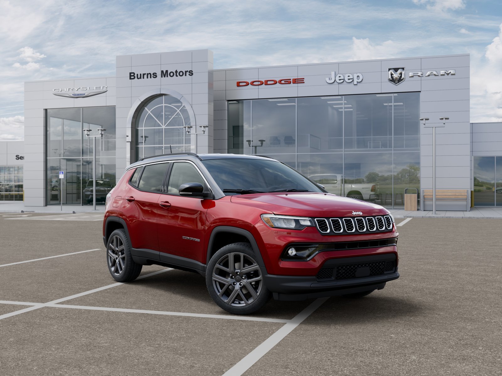 New 2026 Red Hot Pearl-Coat Exterior Paint Jeep Limited Altitude image 31