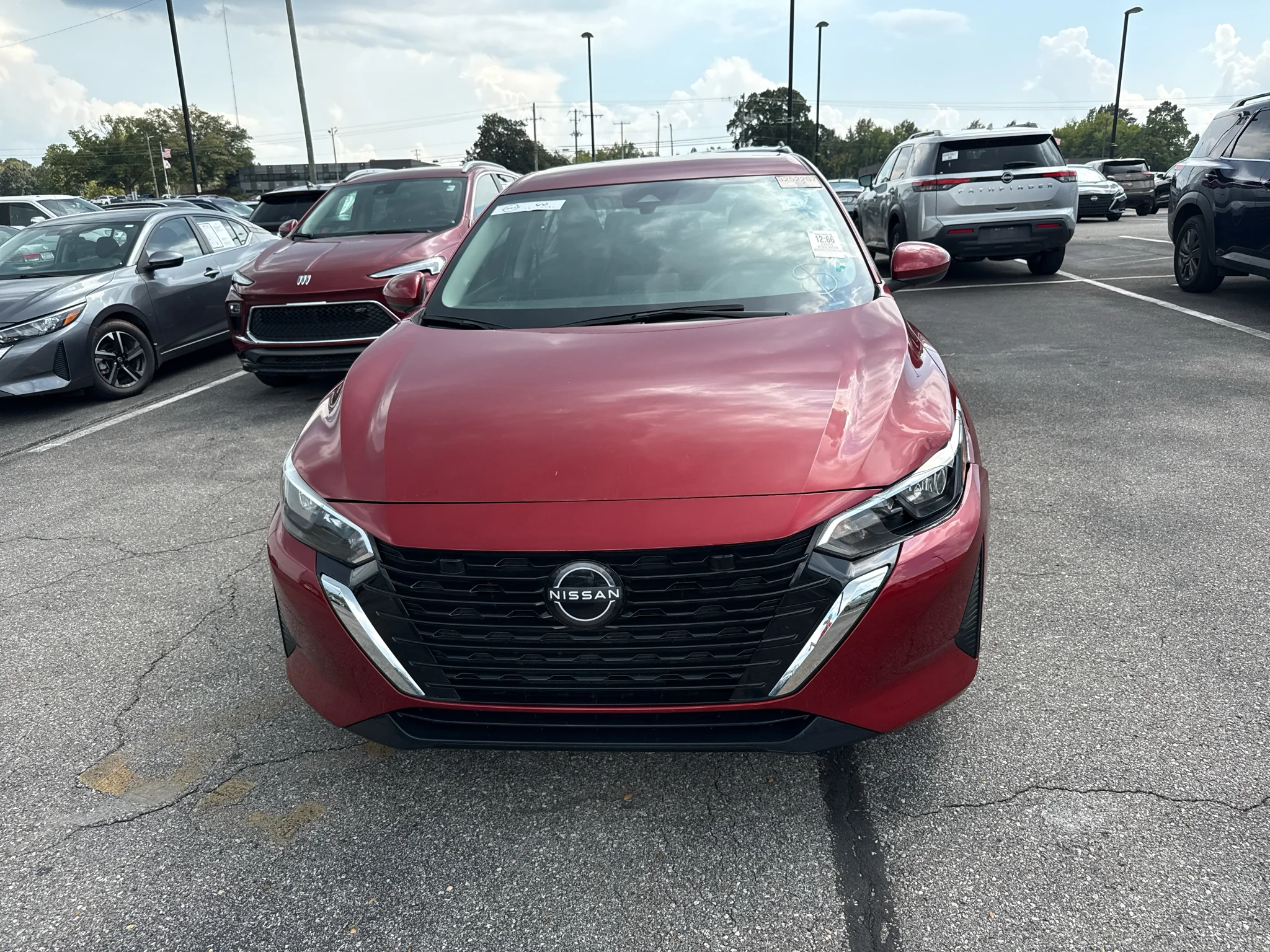 Used 2024 Scarlet Ember Tintcoat Nissan SV image 2