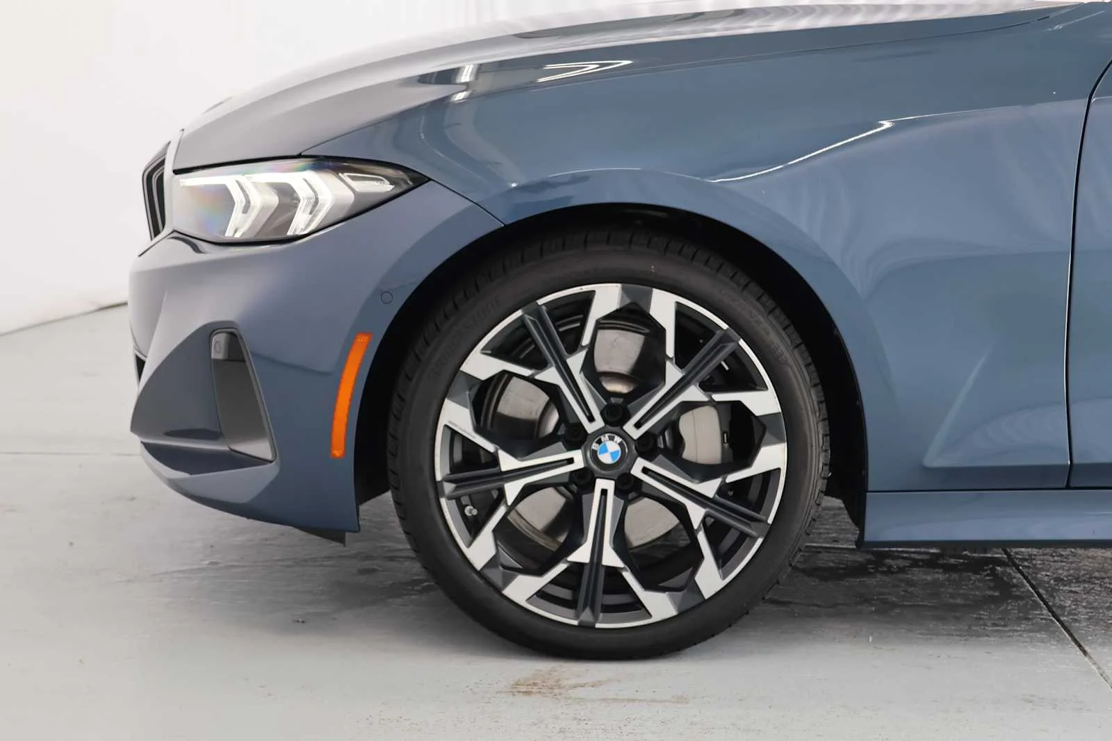 Certified Used 2025 Arctic Race Blue metallic BMW 330i image 8