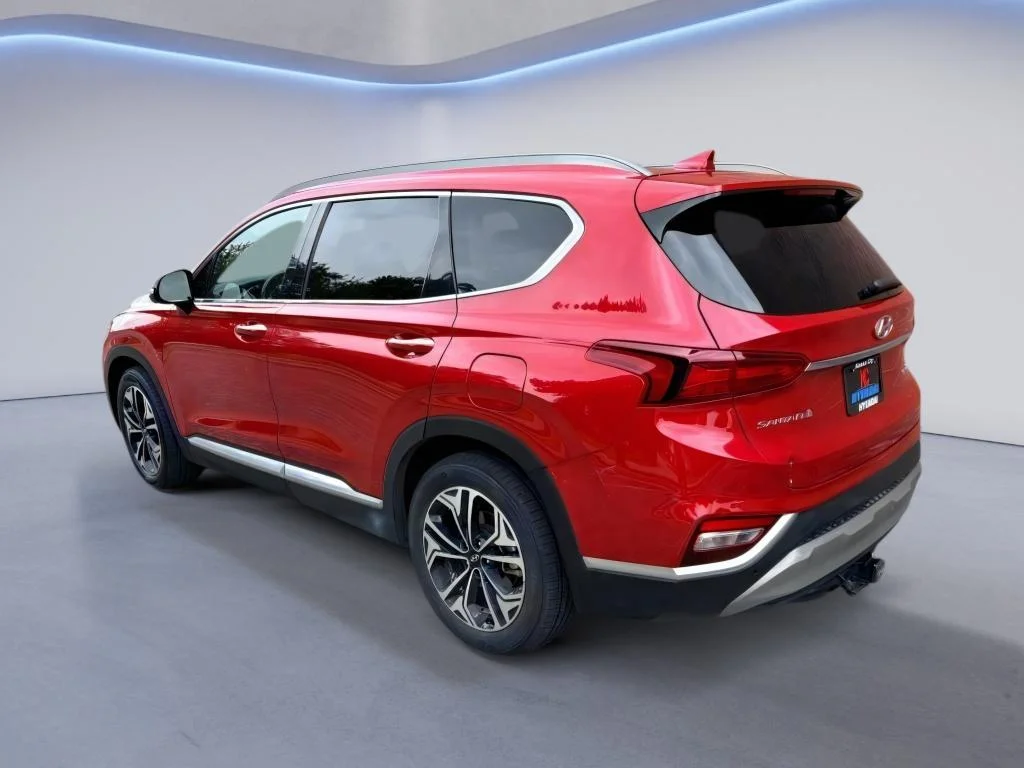 Used 2019 Scarlet Red Hyundai Ultimate image 3