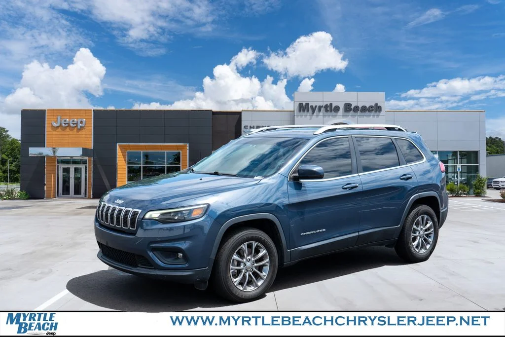 Used 2020 Slate Blue Jeep Latitude Plus image 1