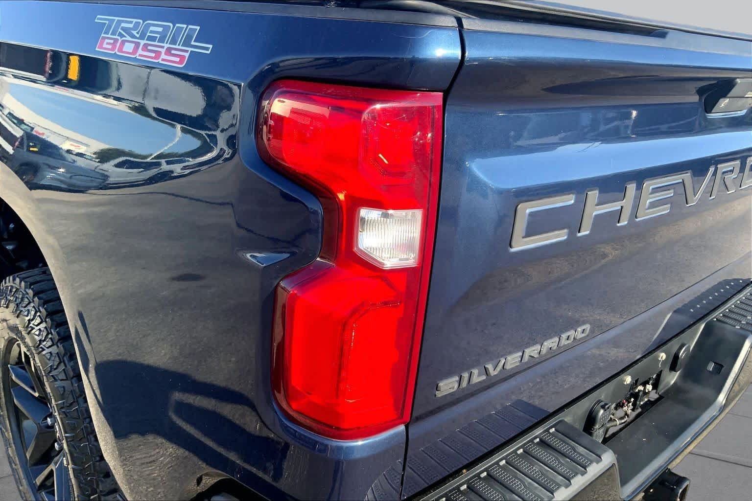 Used 2021 Northsky Blue Metallic Chevrolet LT Trail Boss image 24