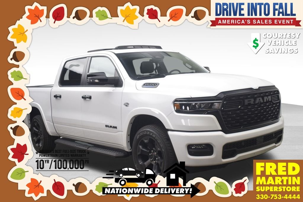 New 2026 Bright White Clearcoat RAM Big Horn/Lone Star image 1