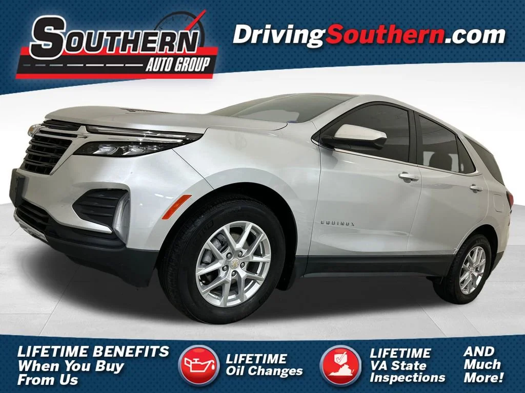 Used 2022 Silver Ice Metallic Chevrolet LT image 1