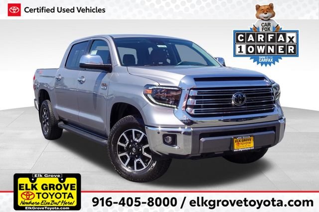 Certified Used 2021 Silver Toyota 1794 image 1