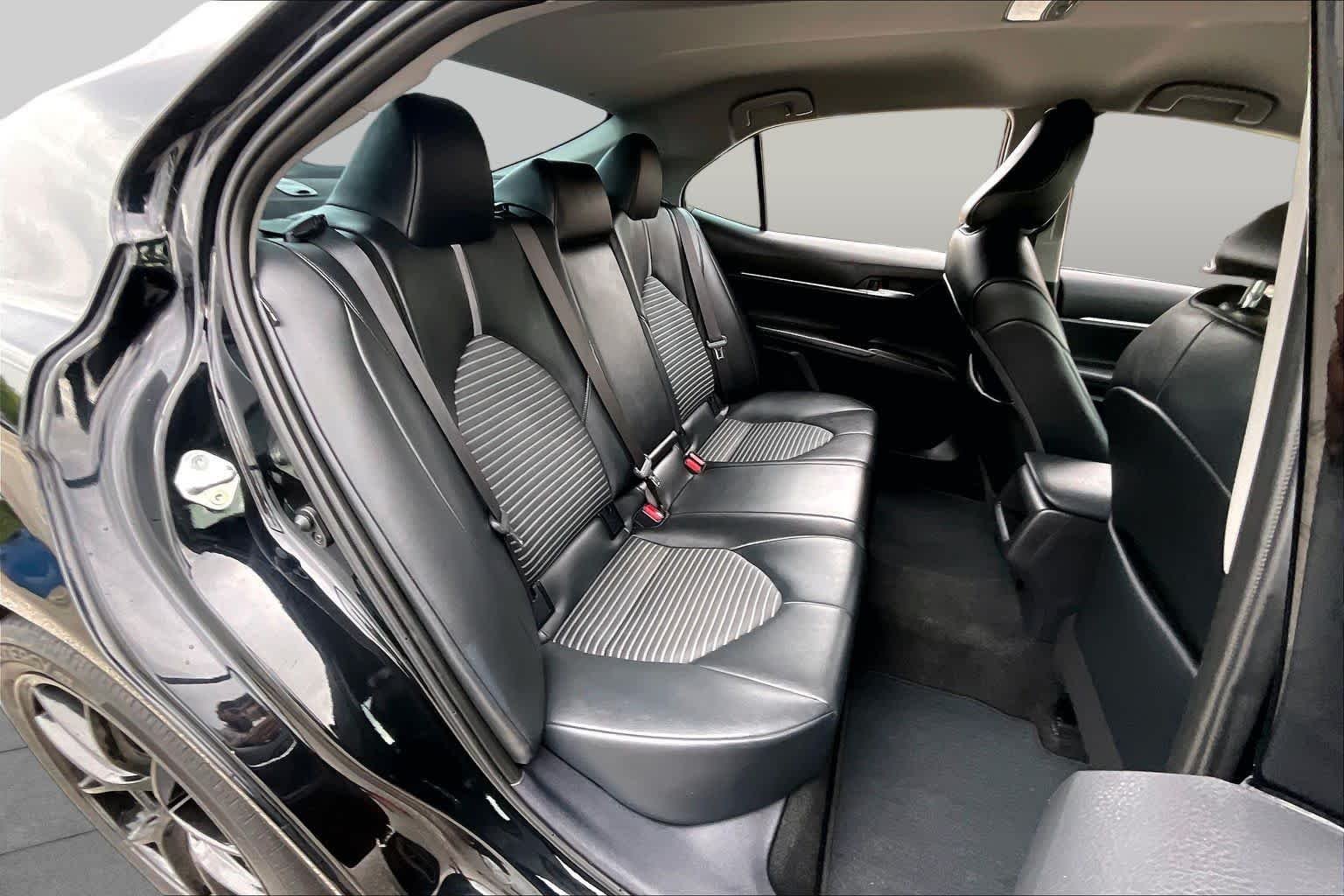 Used 2024 Midnight Black Metallic Toyota SE Nightshade image 19
