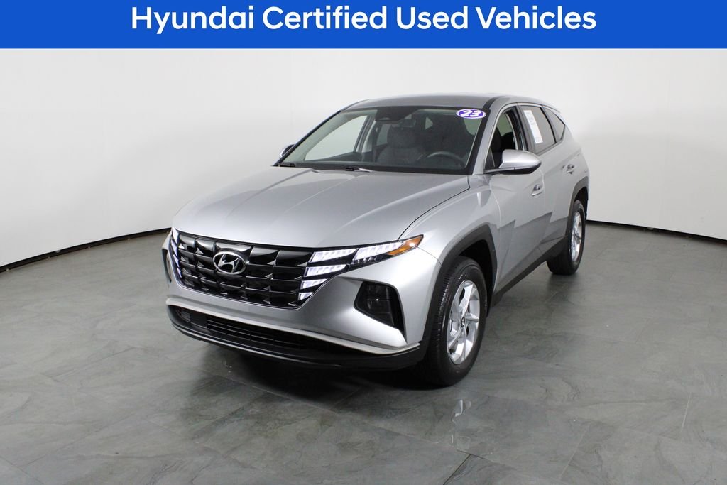 Certified Used 2023 Silver Hyundai SE image 2