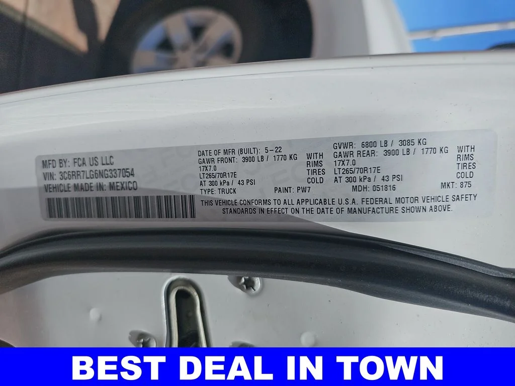 Used 2022 White Ram SLT image 41