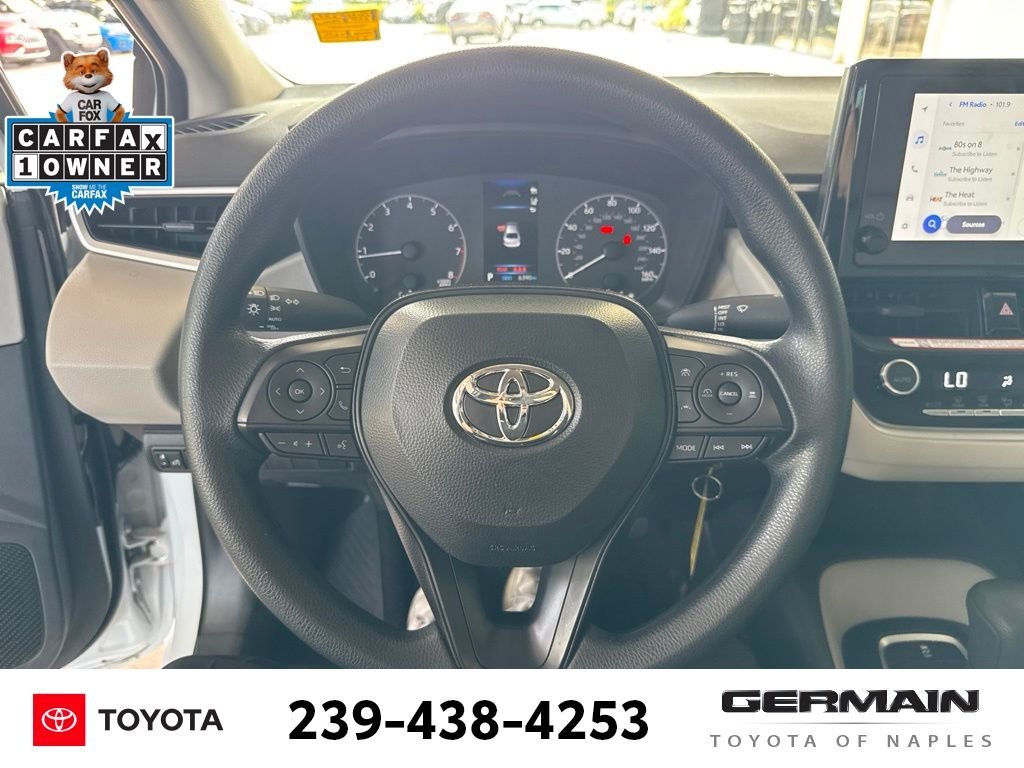 Certified Used 2025 White Toyota LE image 16