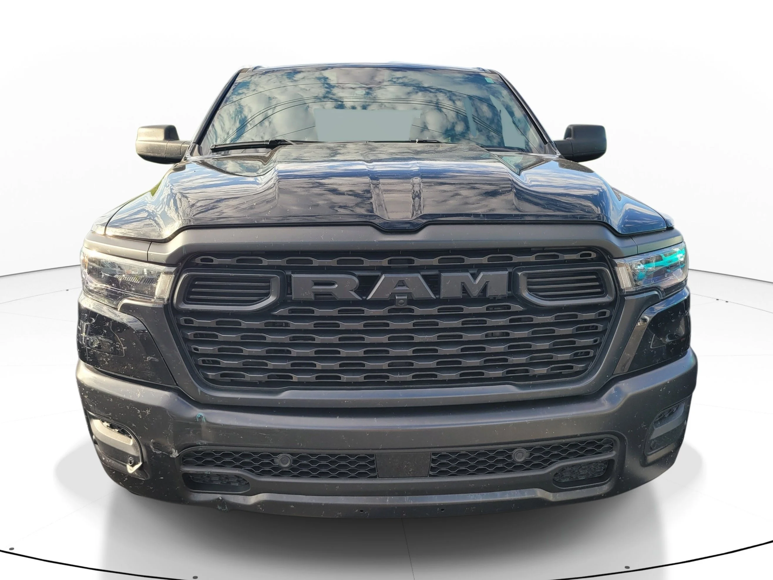 Used 2025 Diamond Black Crystal Pearlcoat Ram Tradesman image 2