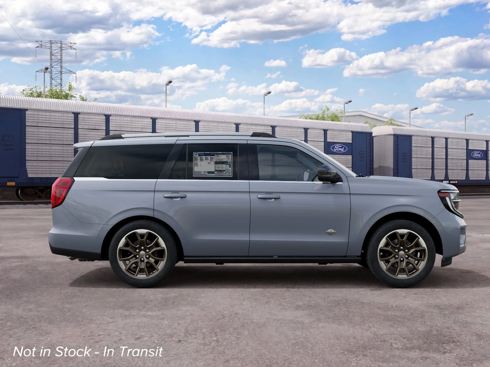 New 2027 Glacier Gray Metallic Tri-Coat Ford King Ranch® image 5