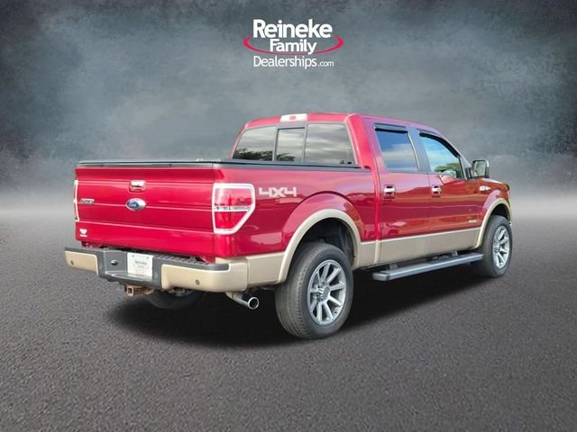 Used 2013 Ruby Red Ford Lariat image 5