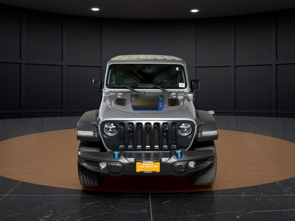 Certified Used 2021 Silver Jeep Unlimited Rubicon 4xe image 8