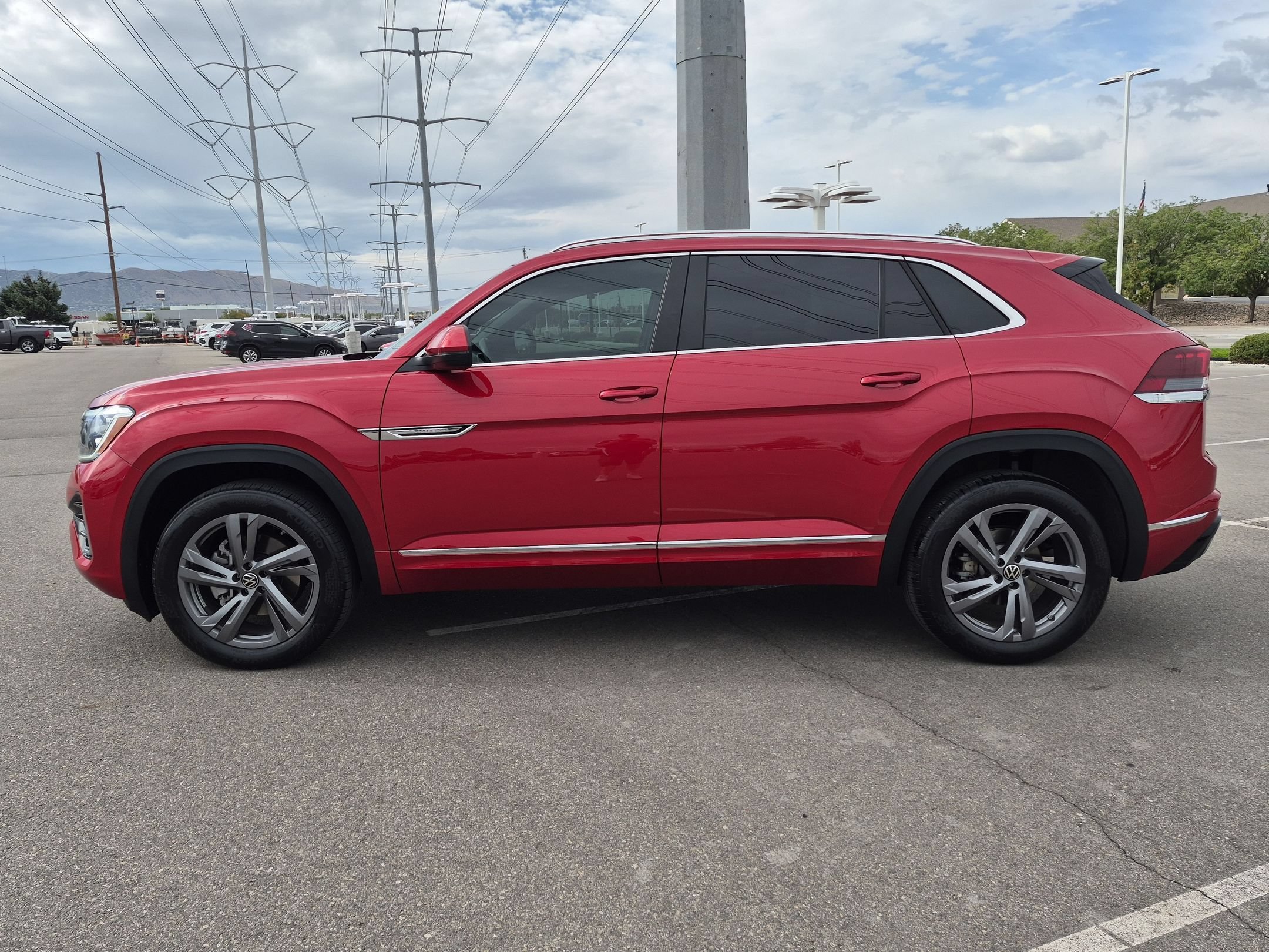 Used 2024 Red Volkswagen 2.0T SEL R-Line image 7